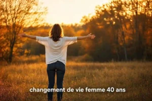 Changement de vie femme 40 ans